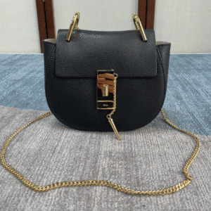 Chloe Mini Drew Piggy Bag - Black 31907 | Sandra Bags