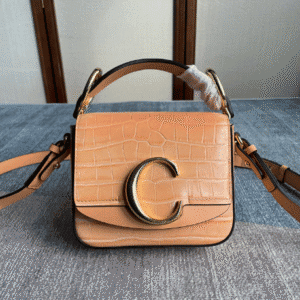 Chloe C Bag Crossbody Bag - Peach 38673 | Sandra Bags