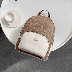 Coach Court Medium Women's Backpack - White 10130 | Sandra Bags