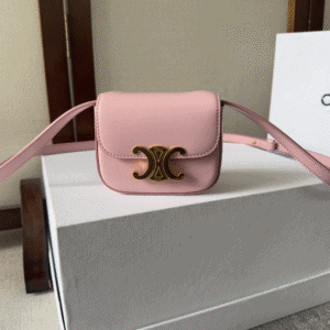 Celine 2022 New Mini Headphone Bag - Pink 80490 | Sandra Bags