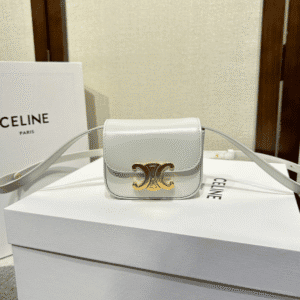 Celine 2022 New Mini Headphone Bag - White 98949 | Sandra Bags
