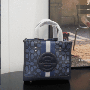 Coach Dmpsy Series Tote Bag - Blue 33467 | Sandra Bags
