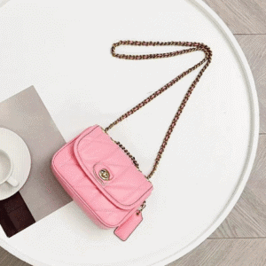 Coach Pillow Madison First-layer Armpit Crossbody Women's Bag - Pink 96327 | Sandra Bags