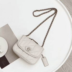 Coach Pillow Madison First-layer Armpit Crossbody Women's Bag - White 16803 | Sandra Bags