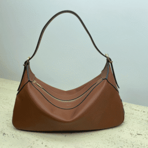 Celine Romy Medium Soft Cow Leather Handbag - Brown 77759 | Sandra Bags