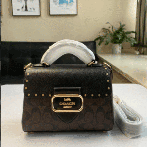 Coach Klare Flip Small Square Bag - Black 61038 | Sandra Bags