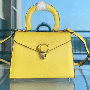 Coach Studio Sammy Handle Crossbody Handbag - Yellow 18795 | Sandra Bags