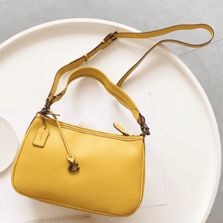 Coach Cary Crossbody Bag - Yellow 98014 | Sandra Bags