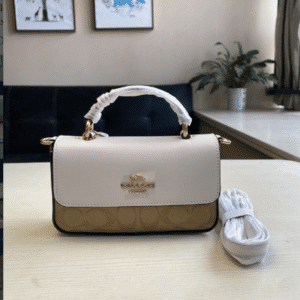 Coach Mini Josie Hand-held Crossbody Bag - White 14401 | Sandra Bags