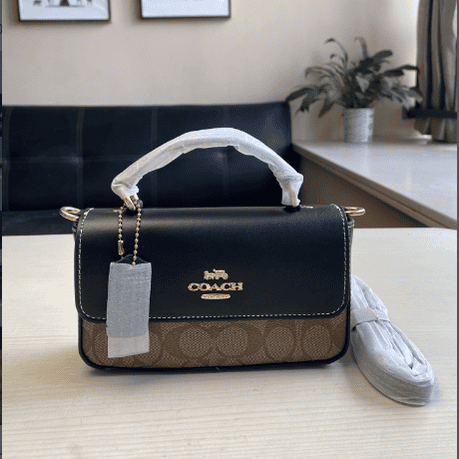 Coach Mini Josie Hand-held Crossbody Bag - Black 25616 | Sandra Bags