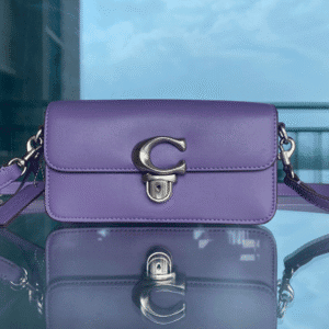 Coach Studio Baguette Crossbody Bag - Purple 80592 | Sandra Bags