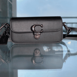 Coach Studio Baguette Crossbody Bag - Black 33339 | Sandra Bags