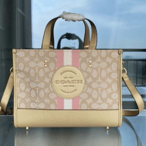 Coach Dempsey Horizontal Version Small Tote Shopping Bag 18286 | Sandra Bags