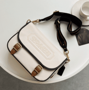 Coach Lucy Flip-top Printed Buckle Crossbody Bag - Black 84459 | Sandra Bags