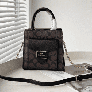 Coach Pepper Mini Tote Music Bag - Black 70724 | Sandra Bags