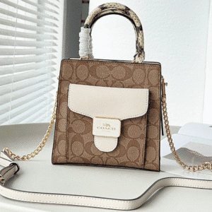 Coach Pepper Mini Tote Music Bag - White 73729 | Sandra Bags