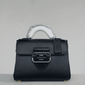 Coach Morgan Top handle Modern Retro Handbag - Black 63200 | Sandra Bags