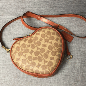 Coach Heart Shape Crossbody Bag - Khaki 56176 | Sandra Bags