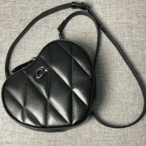 Coach Heart Shape Crossbody Bag - Black 86201 | Sandra Bags