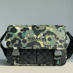 Coach Amouflage Print League Messenger Bag 61552 | Sandra Bags