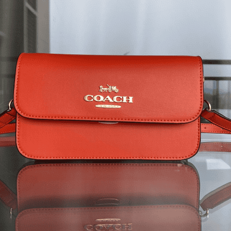 Coach Brynn Armpit Bag - Orange 92284 | Sandra Bags