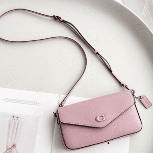 Coach One-shoulder Cross-body Letter Envelope Women's Bag - Purple 46140 | Sandra Bags