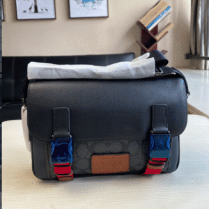 Coach Tracker Crossbody Messenger Bag - Black 96862 | Sandra Bags