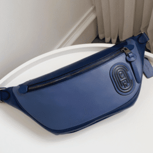 Coach C Family Men Sports Waist Bag - Blue 77026 | Sandra Bags