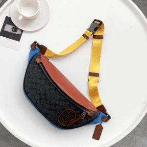 Coach C Men Sports Waist Bag - Blue 13491 | Sandra Bags