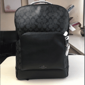 Coach Double Zipper Backpack - Black 67756 | Sandra Bags
