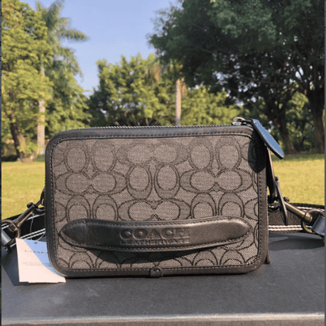 Coach Charter Series Men's Cross-body Bag - Brown 67977 | Sandra Bags