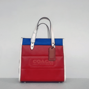 Coach Badge Field Tote Bag - Red 96845 | Sandra Bags