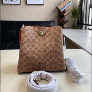 Coach Willow Bucket Small Bucket Bag - Maroon 86511 | Sandra Bags