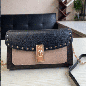 Coach Lane Color-blocked Cross-body Shoulder Bag - Black 33057 | Sandra Bags