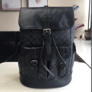 Coach's New Lace-up Men's Backpack - Black 44541 | Sandra Bags