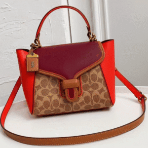 Coach Courier Carryall Catfish Bag - Red 72354 | Sandra Bags