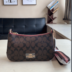 Coach Rose Red Half-moon Bag 38848 | Sandra Bags