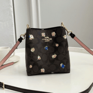 Coach New Mini Bucket Bag - Black 28906 | Sandra Bags
