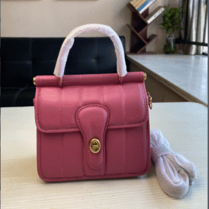 Coach Willis Mini Fat Messenger Handbag - Pink 80081 | Sandra Bags