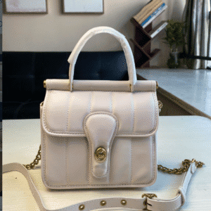 Coach Willis Mini Fat Messenger Handbag - White 13190 | Sandra Bags