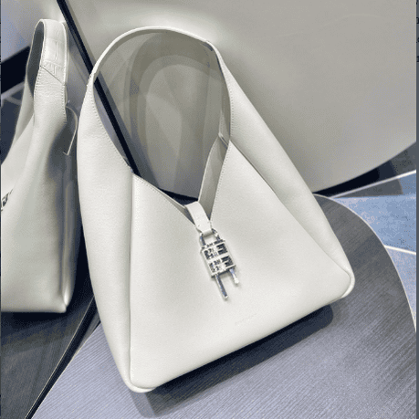 Givenchy G-hobo Medium Size Handbag - White 35533 | Sandra Bags