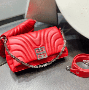 Givenchy 4g Soft Small Handbag - Red 70114 | Sandra Bags