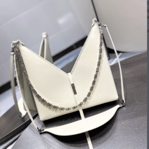 Givenchy Cut-out Chain Small Handbag - White 40166 | Sandra Bags