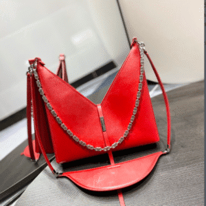Givenchy Cut-out Chain Small Handbag - Red 65660 | Sandra Bags