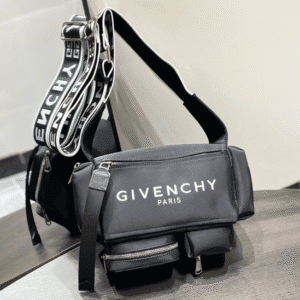 Givenchy Zipper Opening Crossbody Bag - Black 48776 | Sandra Bags