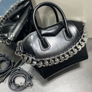 Givenchy Classic Antigona Motorcycle Small Bag - Black 14109 | Sandra Bags