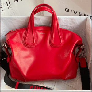 Givenchy Nightingale Calfskin Handbag - Red 13692 | Sandra Bags
