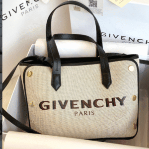 Givenchy  Bond Canvas Shopping Bag - Black 47852 | Sandra Bags