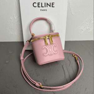 Celin E Mini Vanity Case - Pink 86284 | Sandra Bags