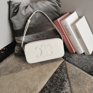 Celine Armpit Shoulder Bag - White 76508 | Sandra Bags